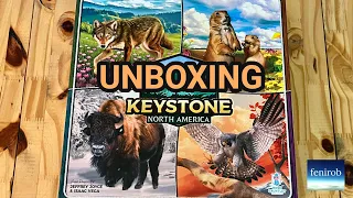 Keystone: North America Board Game | Unboxing (No Talking)