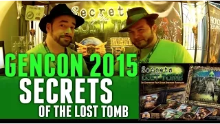 GenCon 2015 Secrets of the Lost Tomb
