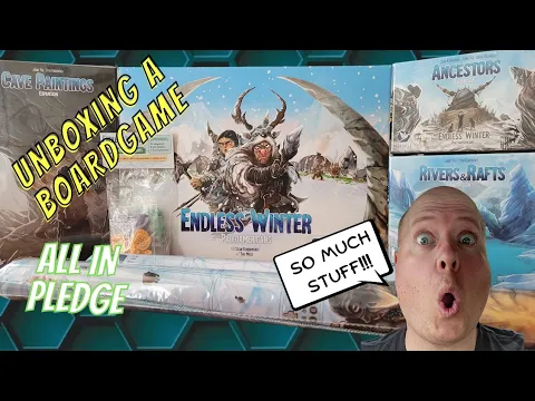 Endless Winter Paleoamericans chieftain edition (all in Kickstarter)