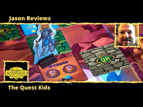 Jason's Board Game Diagnostics of The Quest Kids