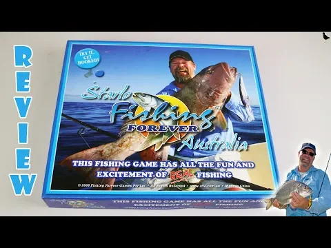 Starlo Fishing Forever Australia Board Game Review | Board Game Night