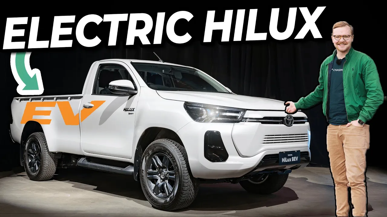 This Is The Toyota HiLux EV, But There's One Big Flaw