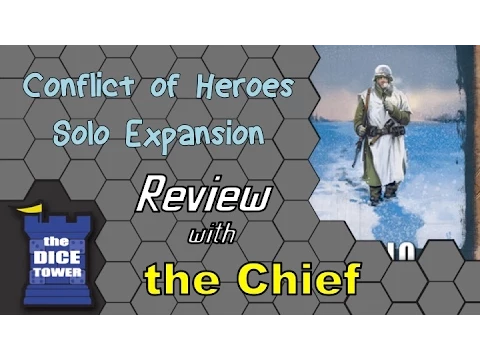 Conflict of Heroes Solo Expansion Review - with the Chief