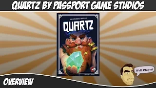 Let's Level Up: Quartz by Passport Game Studios