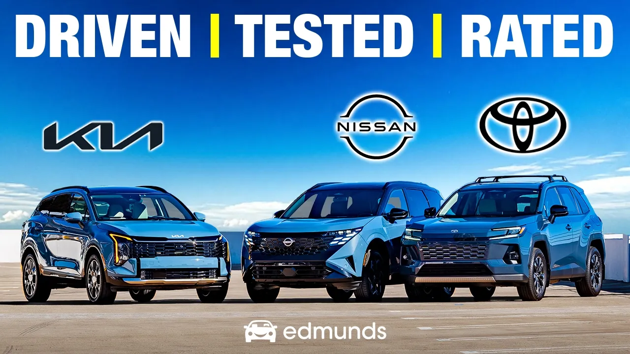 Nissan Beats Toyota? Nissan Rogue Hybrid vs. Toyota RAV4 and Kia Sportage Hybrid