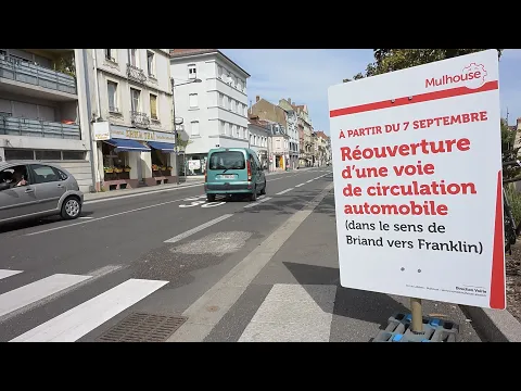 Axe Briand-Franklin : c’est rouvert !