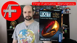 The Fanatic Reviews: Exit the Game: Lord of the Rings: Shadows Over Middle-earth by Kosmos