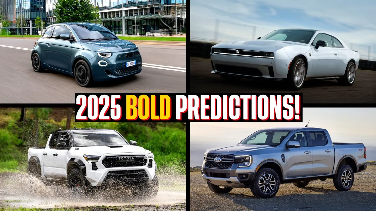 Here Are Our BOLD Car & Truck Predictions For 2025!