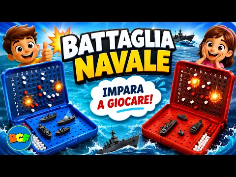 BATTAGLIA NAVALE | Gioco di Battaglie in Mare per 2 Giocatori | Tutorial 122 Come si gioca