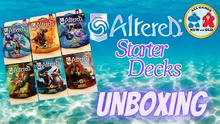 Unboxing the Altered Starter Decks