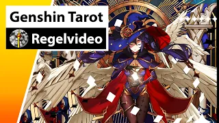 Genshin Tarot - Regeln & Beispielrunde [Genshin Impact Brettspiel]