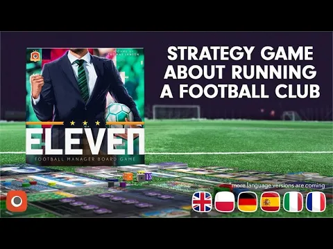 Eleven Football Manager Board Game - crowdfunding trailer