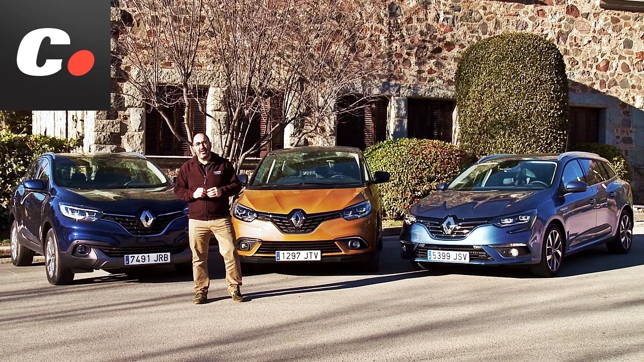 Renault Scénic vs Kadjar vs Mégane Sport Tourer | ¿Monovolumen, SUV o familiar? | Prueba coches.net