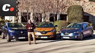 Renault Scénic vs Kadjar vs Mégane Sport Tourer | ¿Monovolumen, SUV o familiar? | Prueba coches.net