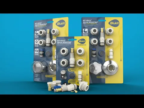 Kit Fácil Salva Registro de Pressão Blukit