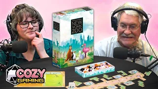 New York Zoo Board Game Playthrough | Tile Placement & Animal Breeding