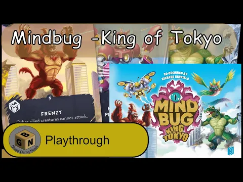 Mindbug x King of Tokyo | Playthrough
