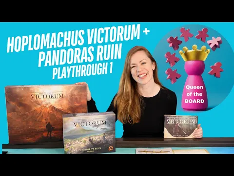 Hoplomachus Victorum + Pandora’s Ruin + Aprilis Solo Playthrough 