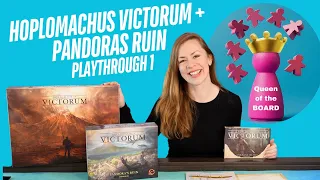 Hoplomachus Victorum + Pandora’s Ruin + Aprilis Solo Playthrough 