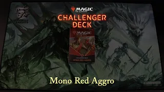 Magic: The Gathering: Mono Red Aggro Challenger Deck