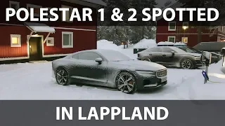 Polestar 1 & 2 spotted in Jokkmokk