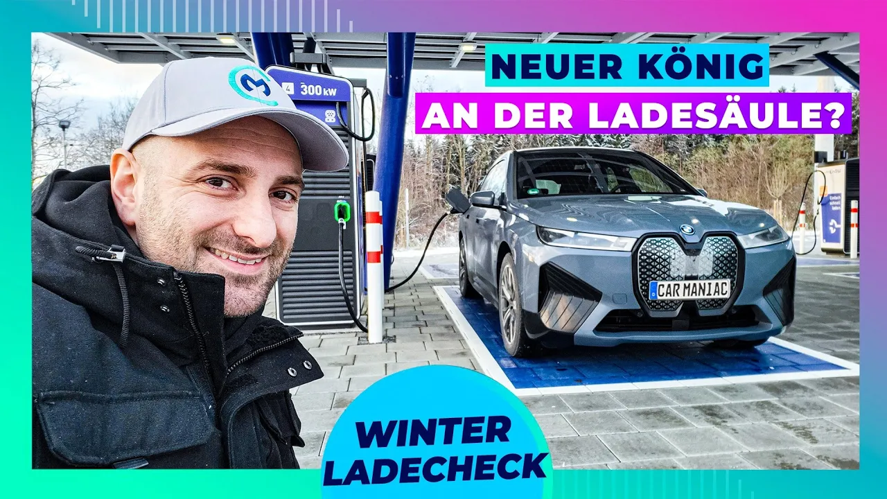 Ultraschnell laden: BMW iX auch ohne 800V Biest im Winter?