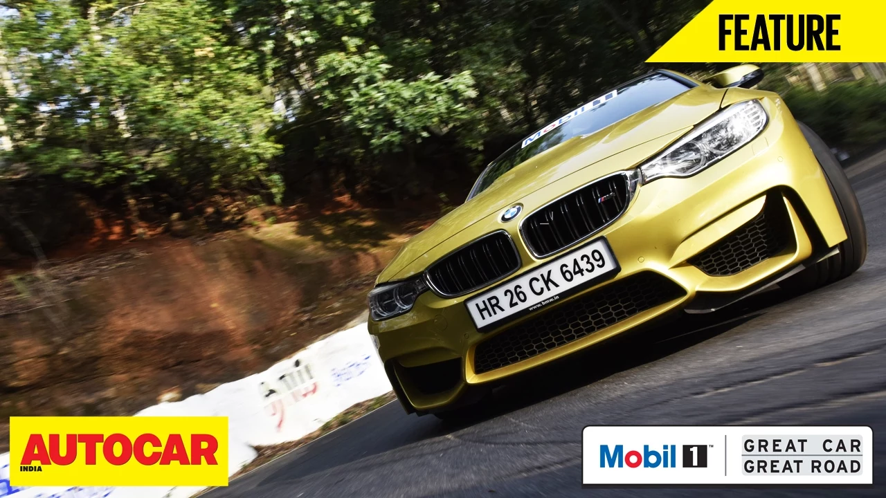 Climbing to Yelagiri in a BMW M4 | Great Car Great Road with Mobil 1 | Autocar India