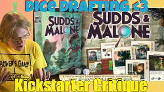 Sudds & Malone - Detectives solving crimes in 1938 New York - Kickstarter Critique Review