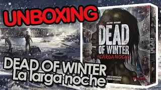 📦 UNBOXING: Dead of Winter La Larga Noche + Inserto The Broken Token | Gamesandmore.cl