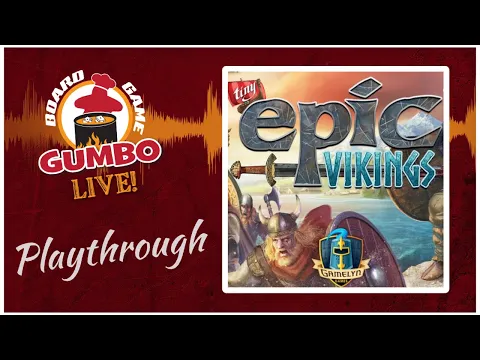 Tiny Epic Vikings - playthrough (3p)