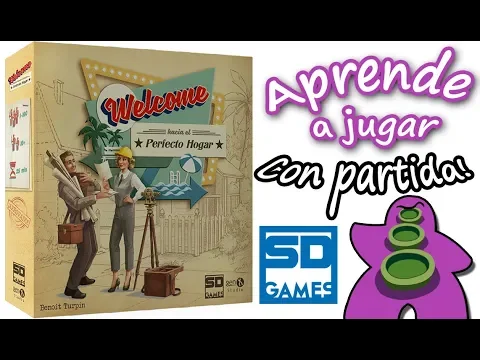 Welcome Hacia el Perfecto Hogar - Reseña y Partida Juego de Mesa - Cómo se juega