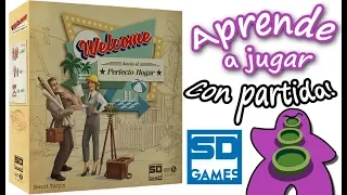 Welcome Hacia el Perfecto Hogar - Reseña y Partida Juego de Mesa - Cómo se juega