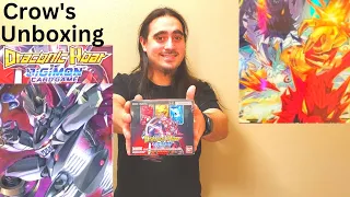 Crow's unboxing Digimon the card game EX 03 Draconic Roar