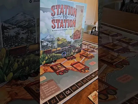 How to play Station to Station in less than 90sec. Pick up resources, fulfill contracts, hire crew