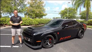 Is the 2018 Dodge Challenger Demon the BEST muscle car ever built?