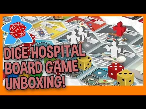 DICE HOSPITAL BOARD GAME UNBOXING WITH DELUXE ADD-ONS - Grey's Anatomy Fans Unite!