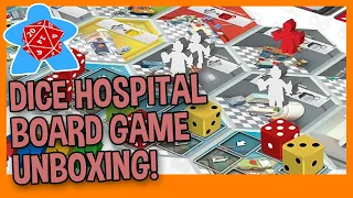 DICE HOSPITAL BOARD GAME UNBOXING WITH DELUXE ADD-ONS - Grey's Anatomy Fans Unite!