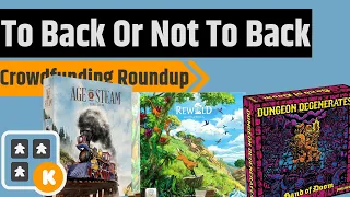 To Back Or Not To Back - Allplay Surprise GAmes, Age of Steam, Whisker Wars & More!!!