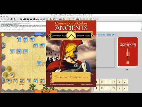 Commands & Colors: Ancients - 624 Mantinea II