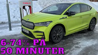 Skoda Enyaq RS Coupe 2024 - Oundvkligt laddstrul utan kö | Elbilsmagasinet