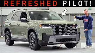 2026 Honda Pilot -- BIG Refresh for Honda's Popular 3-Row! (Class LEADER??)