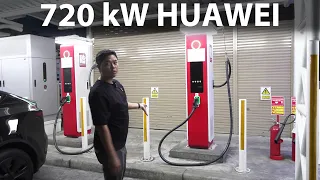 Huawei 720 kW chargers will revolutionize the charging network in Thailand