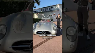 The World's Most Expensive Car! 🤑 #mercedes #cars #luxury