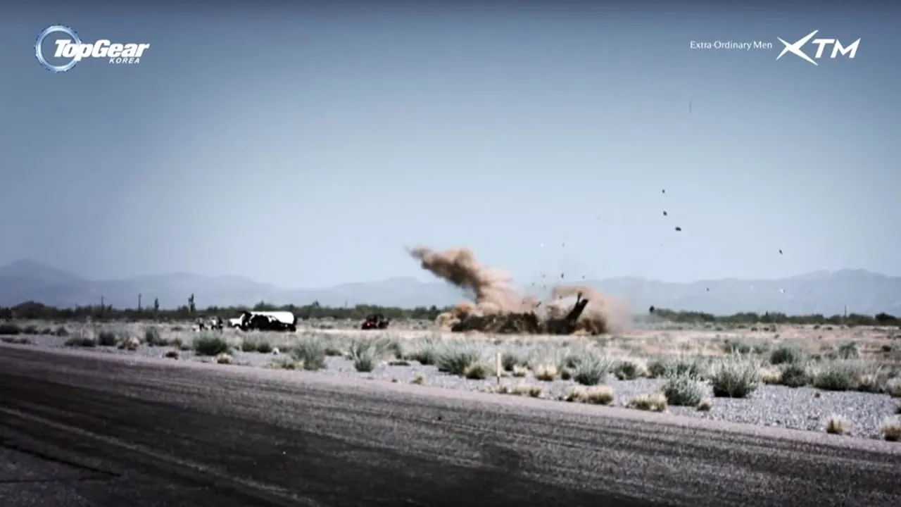 Helicopter Crash Caught On Camera (Extended) | Top Gear Korea