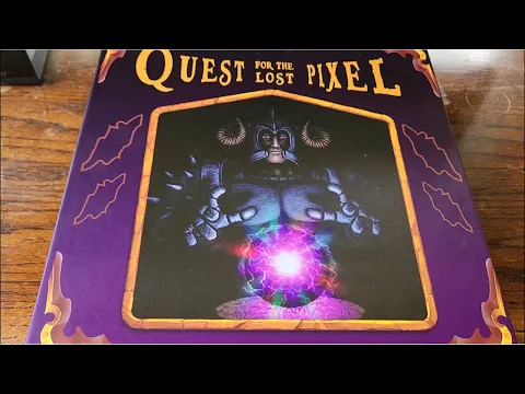 Organizing the Pixel - Quest for the Lost Pixel - Custom Box Insert
