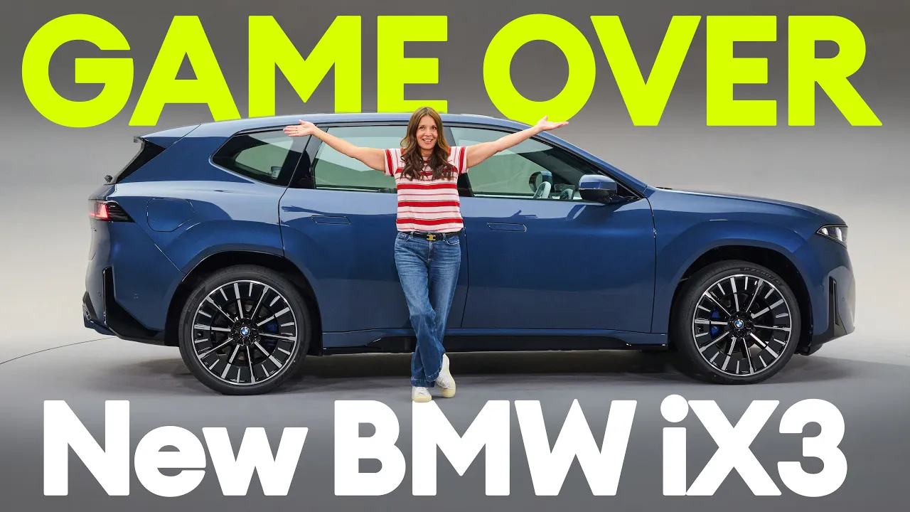 FIRST LOOK: all-new BMW iX3. 500 mile range, 20 minute charging. Game over?