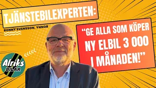 Tjänstebilexperten: "Elbilskaoset är politikernas fel. Ge de som köper ny elbil 3 000 kr i månaden!"