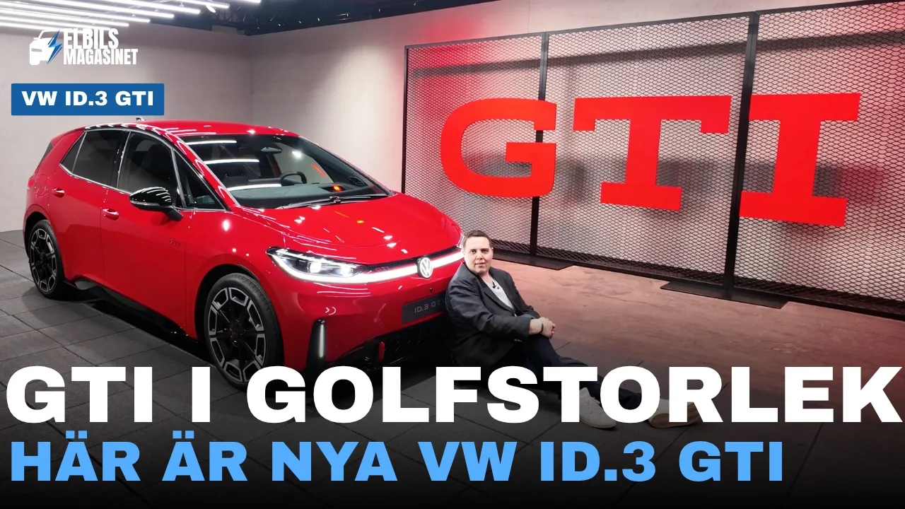 Volkswagen ID.3 GTI | 326 hästar på bakhjulen och 601 km räckvidd