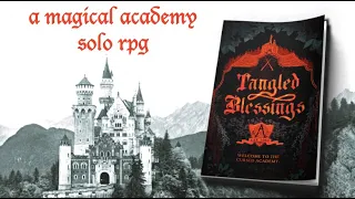 Tangled Blessings--a solo horror magic academy game
