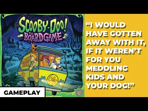 SCOOBY-DOO: The Board Game - Gameplay - with BoardGameCO and Sarah Shah - by CMON